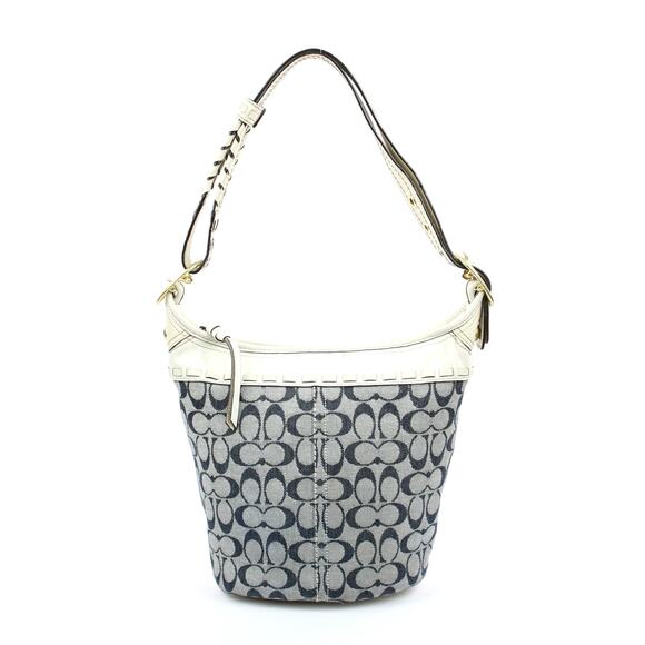 Coach Bleecker Vintage Y2K Denim Shoulder Bag - Picture 1 of 8